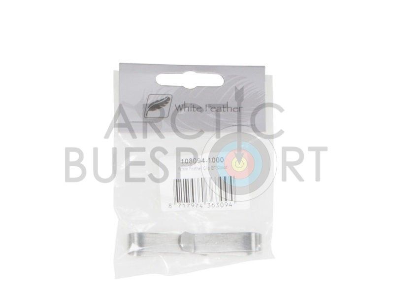 White Feather Clip BT Cloud