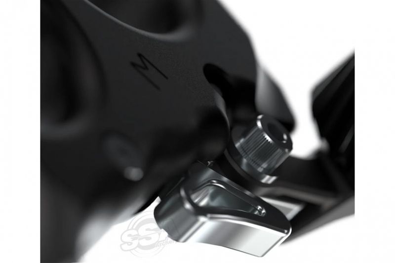 Ultraview UV Button Smoke Gray Aluminium