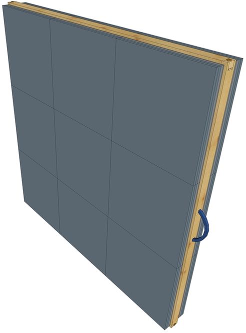 Hovedbilde Domino A3/1*XHD foammatte