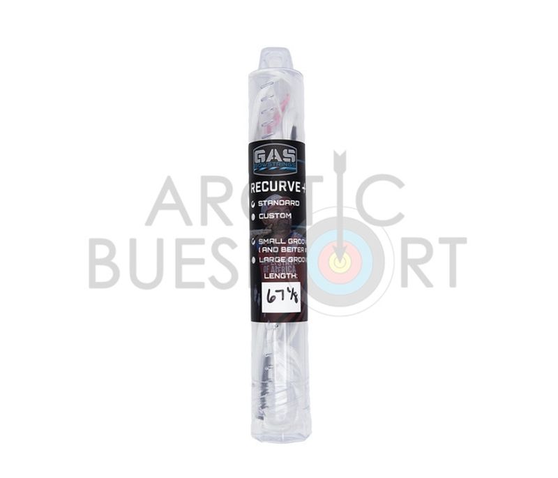 GAS Bowstrings String Recurve+ Standard Black Serving